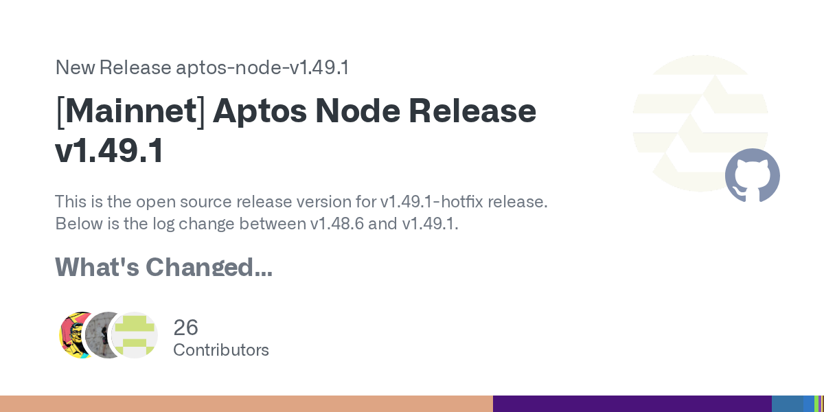 Aptos Core v1.49.1: обновление с исправлениями, безопасностью и поддержкой enum