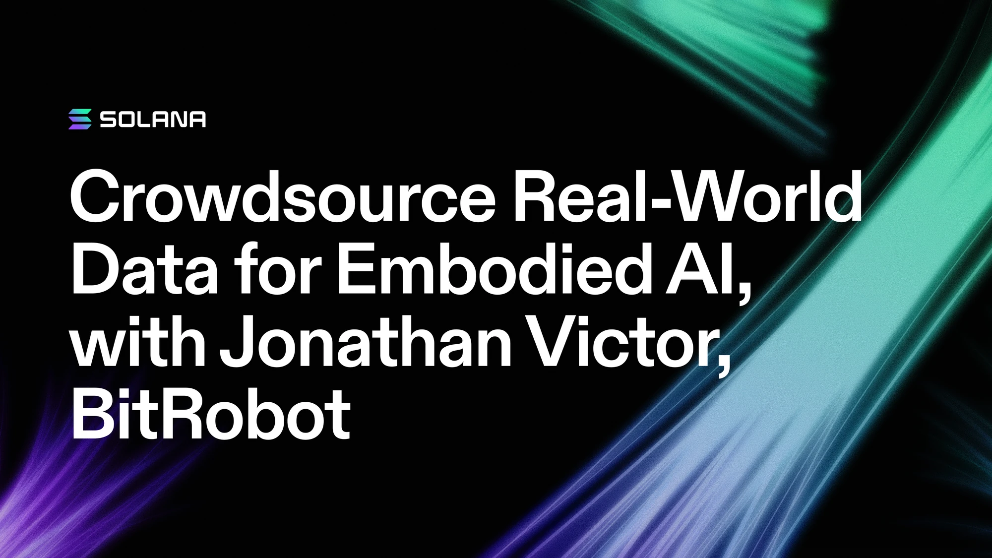 BitRobot links embodied AI data crowdsourcing with contribution tracking on Solana