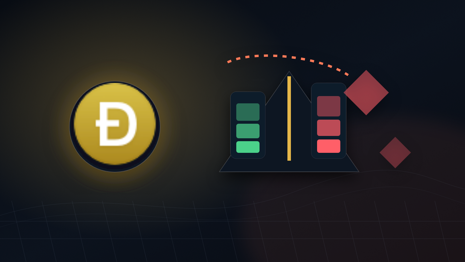 Editorial illustration for “DOGE Trades Near $0.07 While Futures Open Interest Rebuilds to 17.18 Billion Coins”