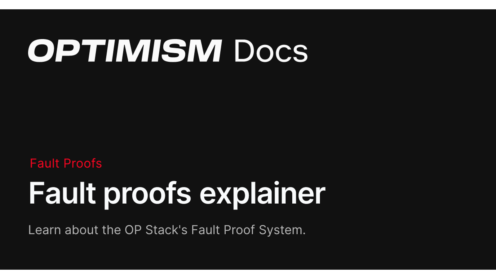 OP Stack Fault Proof System: механизм оспаривания неправильного L2 state