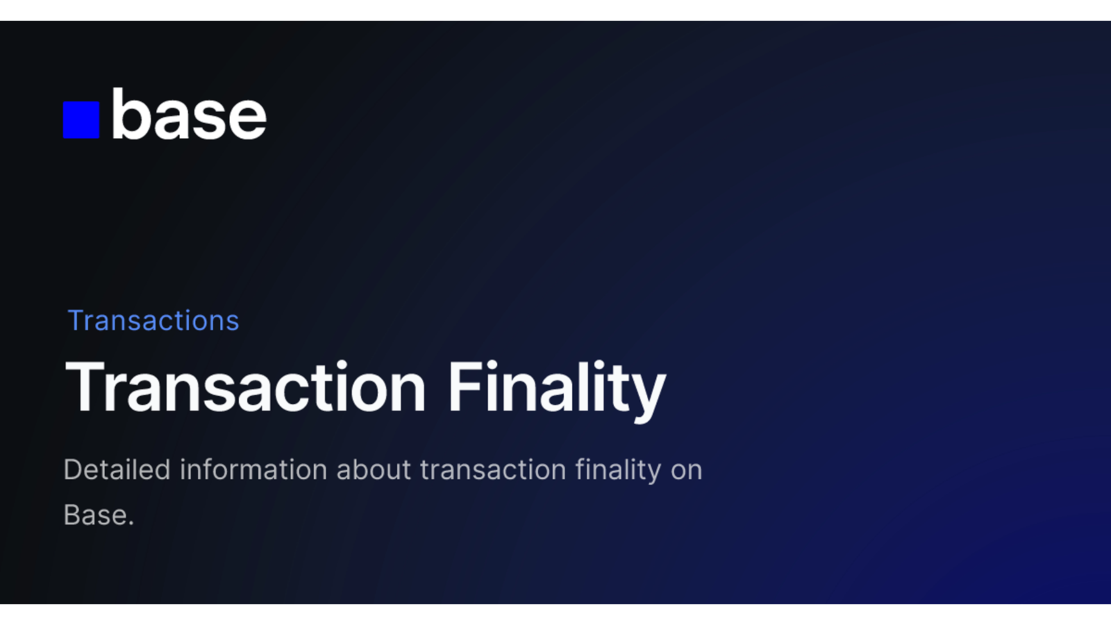 Base Transaction Finality: несколько стадий от Flashblock до L1 settlement