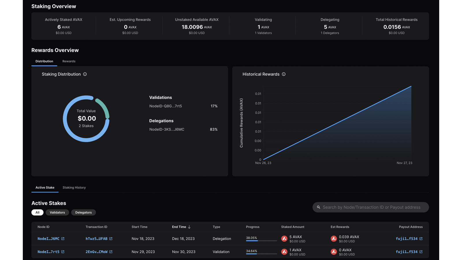 Primary Network AVAX staking: node становится validator через P-Chain staking transaction и участвует в Snow sampling