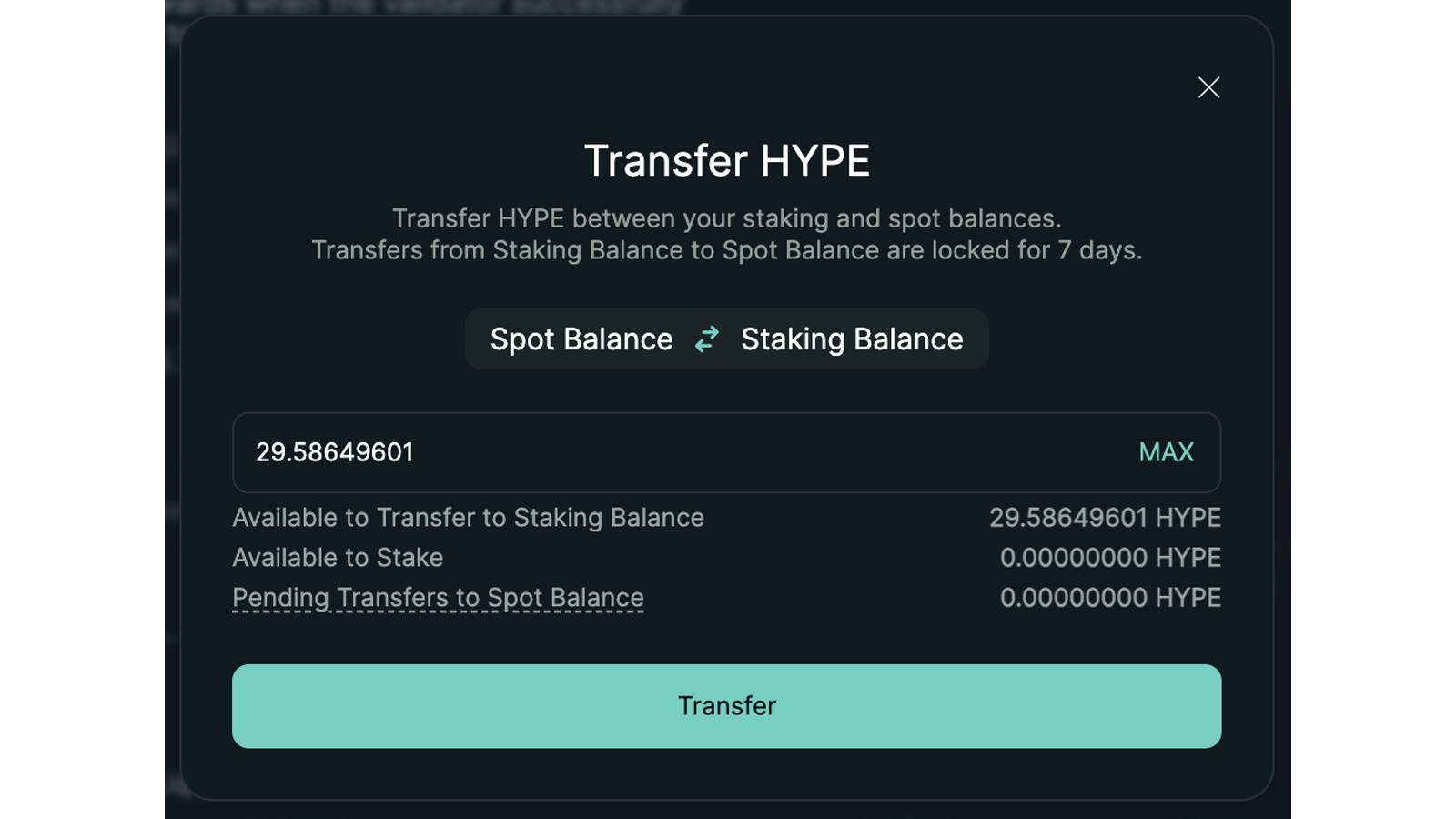 Hyperliquid интерфейс HYPE staking иллюстрирует отдельный capital path от trading vaults